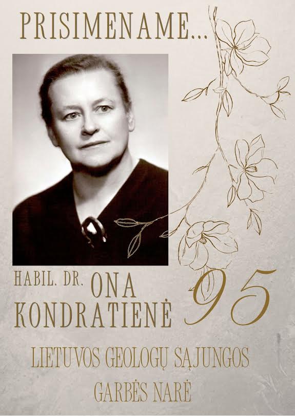 Read more about the article Prisimename habil. dr. LGS garbės narę Oną Kondratienę…