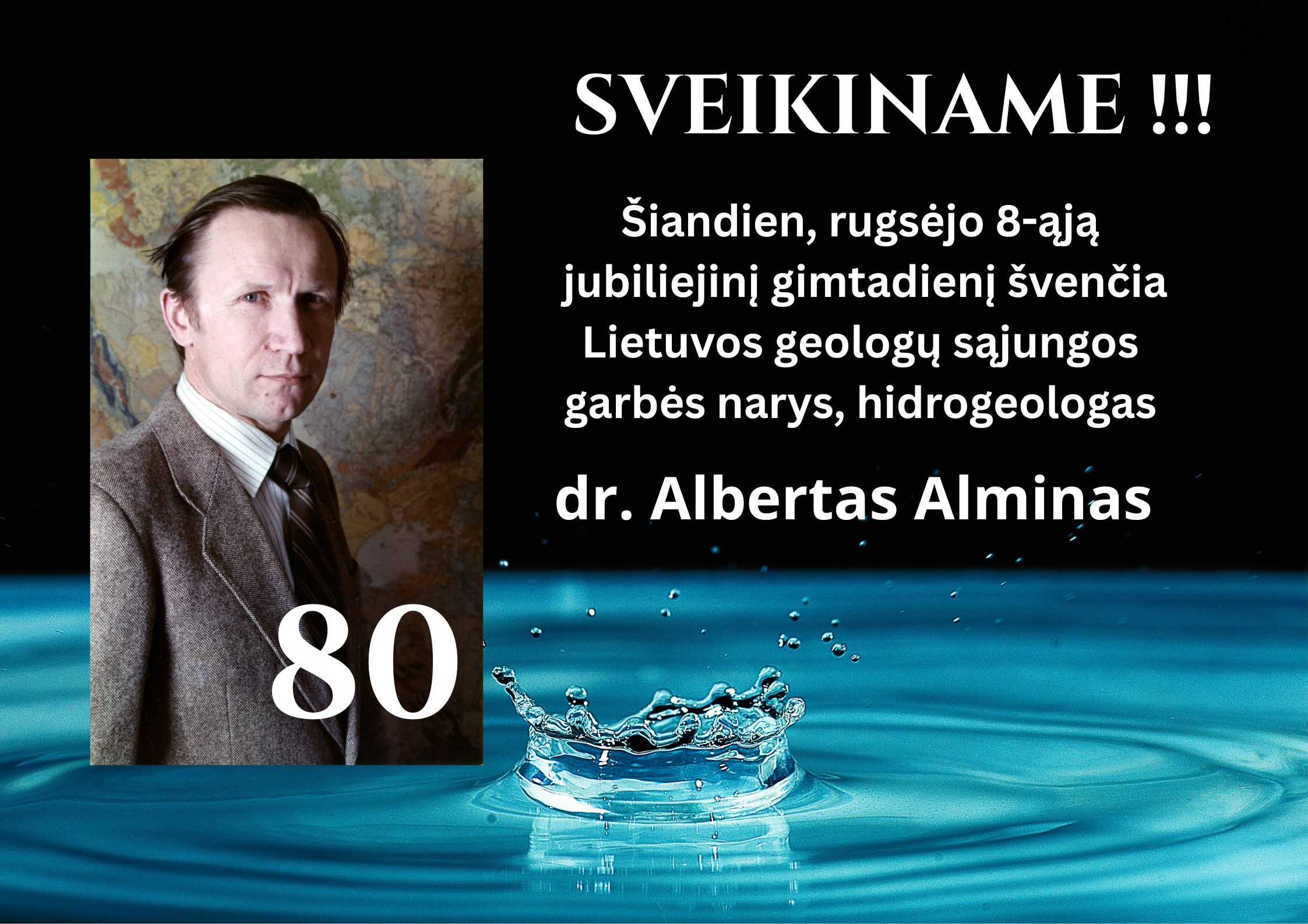 Read more about the article Sveikiname LGS garbės narį dr. Albertą Alminą!