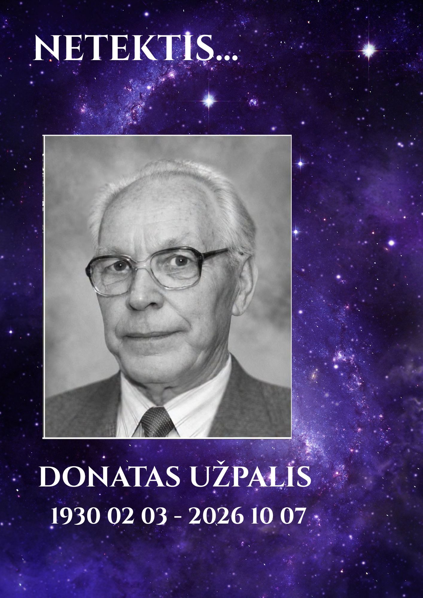 Read more about the article Netekome Donato Užpalio…